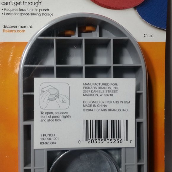 Fiskars Punch Thick Material Craft Punch Circle 2" - Picture 5 of 7